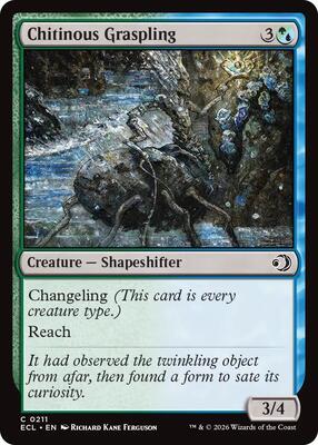 Chitinous Graspling card from Lorwyn Eclipsed