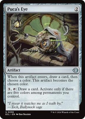 Puca's Eye card from Lorwyn Eclipsed