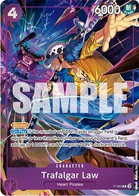 Trafalgar Law (Illustration Box Vol.6) card from One Piece Promotion Cards