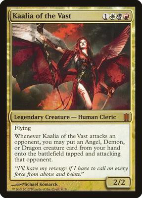 Kaalia of the Vast card from Commander's Arsenal