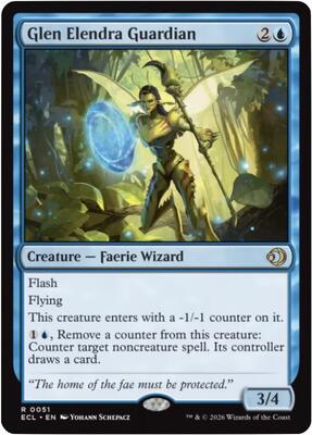 Glen Elendra Guardian card from Lorwyn Eclipsed