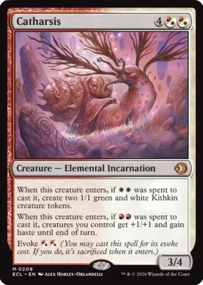Catharsis card from Lorwyn Eclipsed