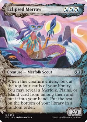 Eclipsed Merrow (Showcase) card from Lorwyn Eclipsed