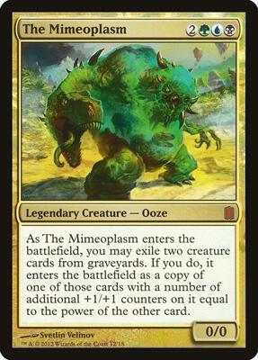 The Mimeoplasm card from Commander's Arsenal