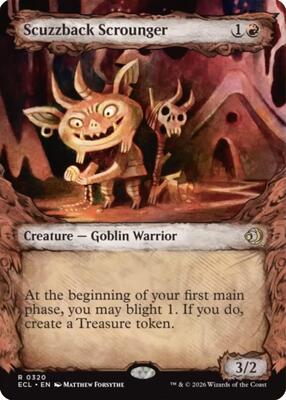 Scuzzback Scrounger (Showcase) card from Lorwyn Eclipsed