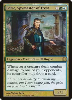 Edric, Spymaster of Trest card from Commander's Arsenal