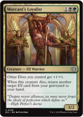 Morcant's Loyalist card from Lorwyn Eclipsed