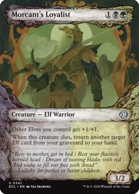 Morcant's Loyalist (Showcase) card from Lorwyn Eclipsed