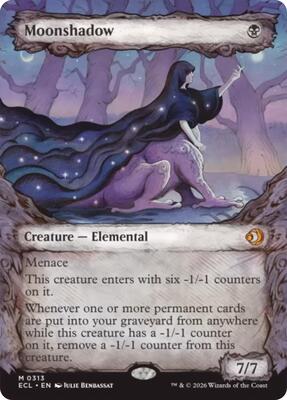 Moonshadow (0313) (Showcase) card from Lorwyn Eclipsed