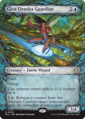 Glen Elendra Guardian (0305) (Showcase) card from Lorwyn Eclipsed
