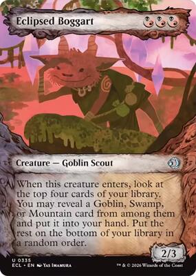 Eclipsed Boggart (Showcase) card from Lorwyn Eclipsed