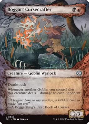 Boggart Cursecrafter (Showcase) card from Lorwyn Eclipsed