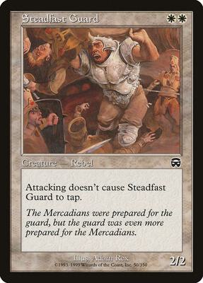 Steadfast Guard card from Mercadian Masques