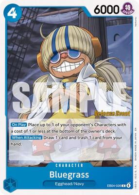Bluegrass card from The Azure Sea's Seven Release Event Cards