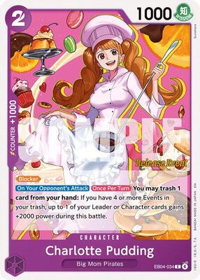 Charlotte Pudding card from The Azure Sea's Seven Release Event Cards