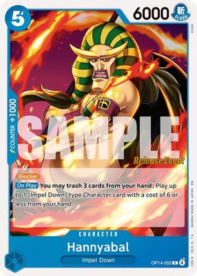 Hannyabal card from The Azure Sea's Seven Release Event Cards