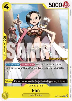 Ran card from The Azure Sea's Seven Release Event Cards