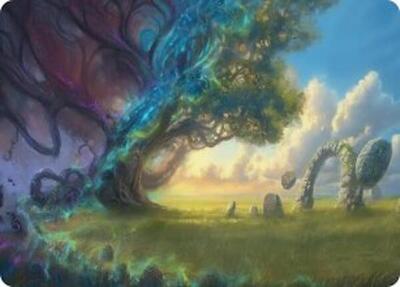 Morningtide's Light Art Card card from Art Series: Lorwyn Eclipsed