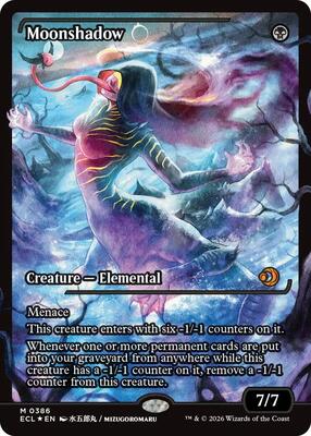 Moonshadow (0386) (Showcase) card from Lorwyn Eclipsed
