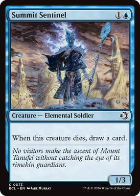 Summit Sentinel card from Lorwyn Eclipsed