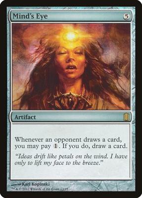 Mind's Eye card from Commander's Arsenal