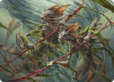 Champions of the Shoal Art Card card from Art Series: Lorwyn Eclipsed