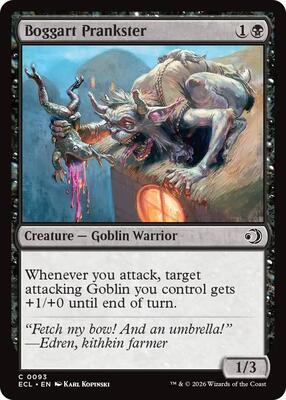 Boggart Prankster card from Lorwyn Eclipsed