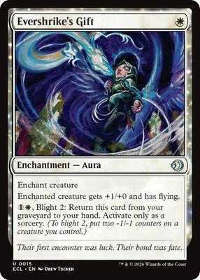 Evershrike's Gift card from Lorwyn Eclipsed