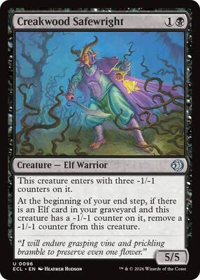 Creakwood Safewright card from Lorwyn Eclipsed