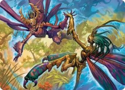 Illusion Spinners Art Card card from Art Series: Lorwyn Eclipsed