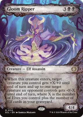 Gloom Ripper (Showcase) card from Lorwyn Eclipsed
