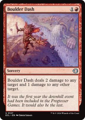 Boulder Dash card from Lorwyn Eclipsed