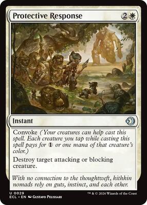 Protective Response card from Lorwyn Eclipsed