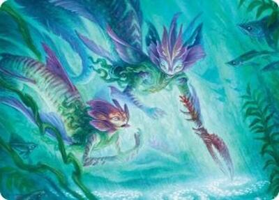 Silvergill Mentor Art Card card from Art Series: Lorwyn Eclipsed