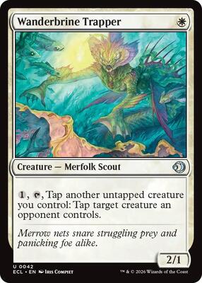 Wanderbrine Trapper card from Lorwyn Eclipsed
