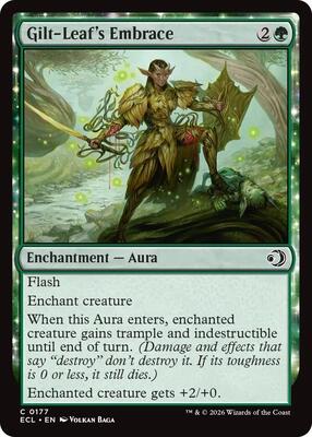 Gilt-Leaf's Embrace card from Lorwyn Eclipsed