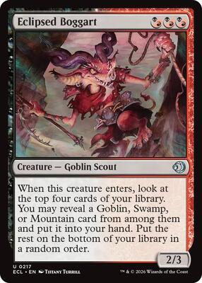 Eclipsed Boggart card from Lorwyn Eclipsed