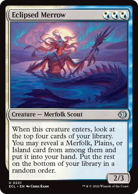 Eclipsed Merrow card from Lorwyn Eclipsed