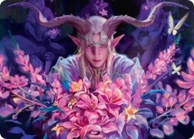Dawnhand Eulogist Art Card card from Art Series: Lorwyn Eclipsed