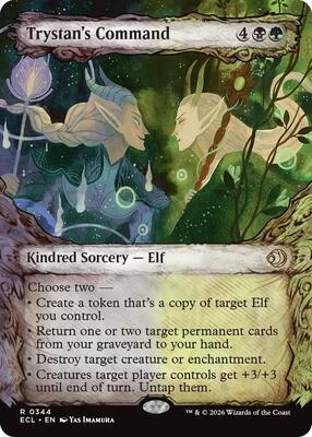 Trystan's Command (Showcase) card from Lorwyn Eclipsed
