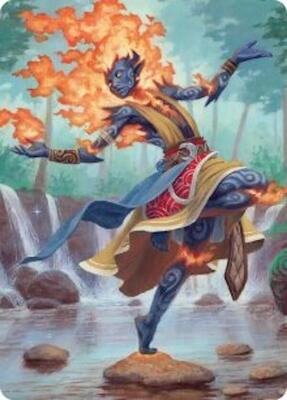 Ashling, Rekindled Art Card (16/54) card from Art Series: Lorwyn Eclipsed