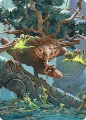 Ferrafor, Young Yew Art Card card from Art Series: Lorwyn Eclipsed