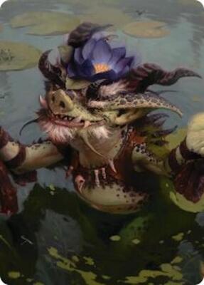 Ignoble Hierarch Art Card card from Art Series: Lorwyn Eclipsed