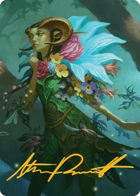 Maralen, Fae Ascendant Art Card (Gold-Stamped Signature) card from Art Series: Lorwyn Eclipsed