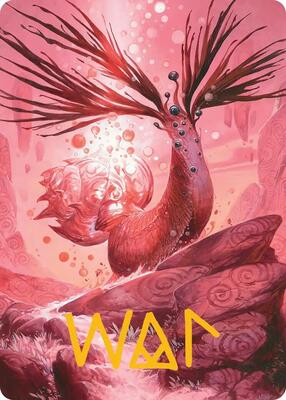 Catharsis Art Card (Gold-Stamped Signature) card from Art Series: Lorwyn Eclipsed