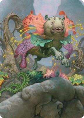Vibrance Art Card card from Art Series: Lorwyn Eclipsed