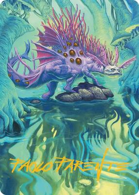 Wistfulness Art Card (Gold-Stamped Signature) card from Art Series: Lorwyn Eclipsed