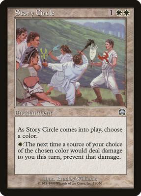 Story Circle card from Mercadian Masques