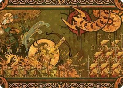 Chronicle of Victory Art Card card from Art Series: Lorwyn Eclipsed