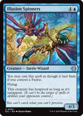 Illusion Spinners card from Lorwyn Eclipsed